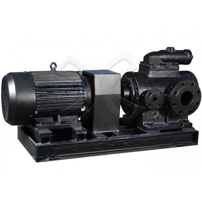 兴龙双层保温三螺杆泵